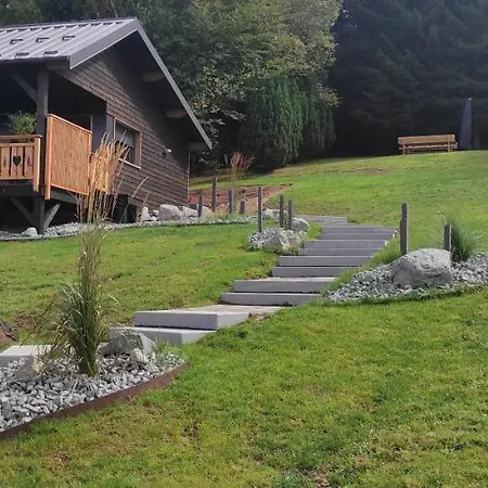 Chalet neuf avec jacuzzi privé, vue imprenable sur Massif des Vosges Belfahy Extérieur photo