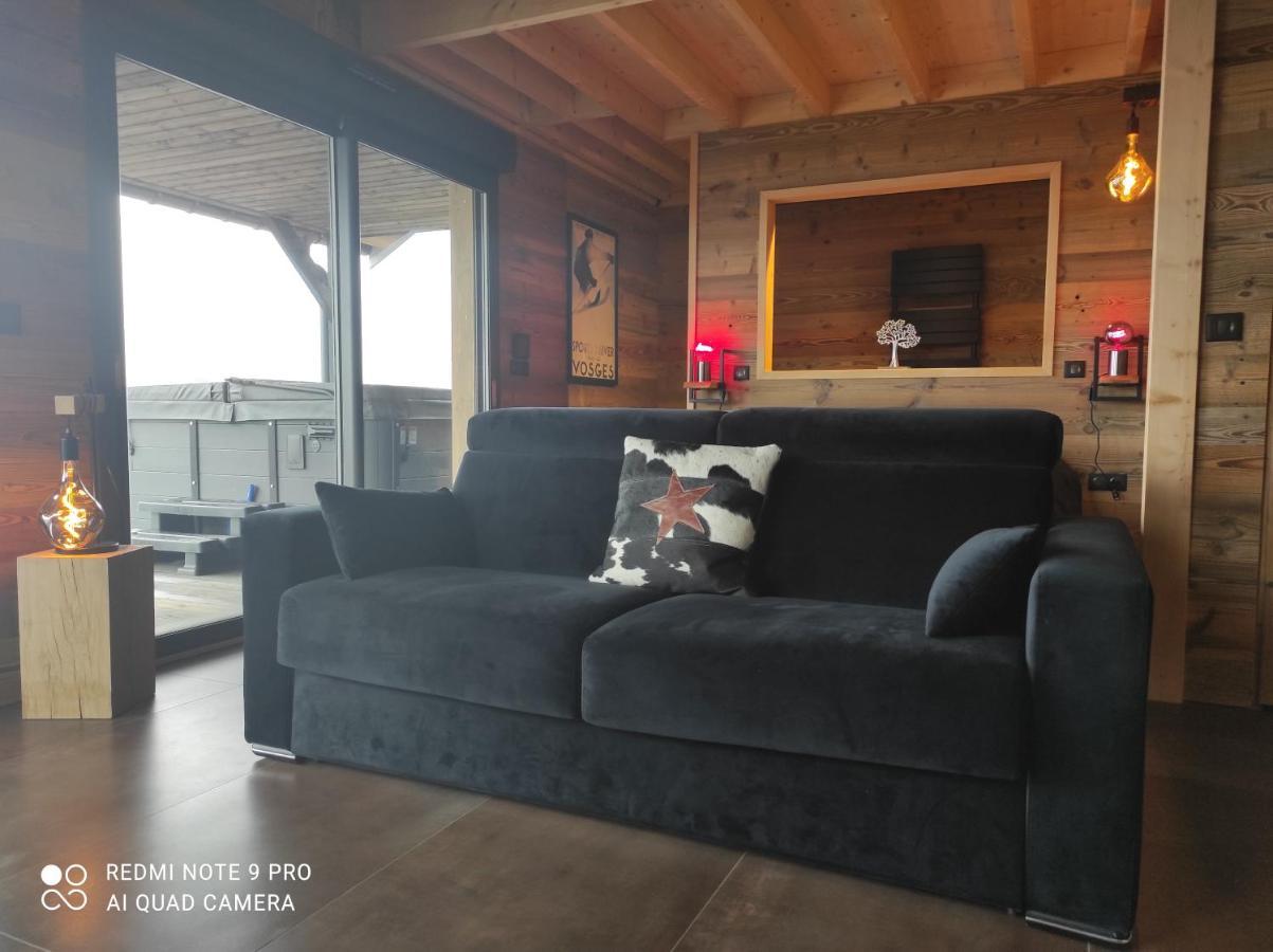 Neuf Avec Jacuzzi Privé, Vue Imprenable Sur Massif Des Vosges Chalet Belfahy