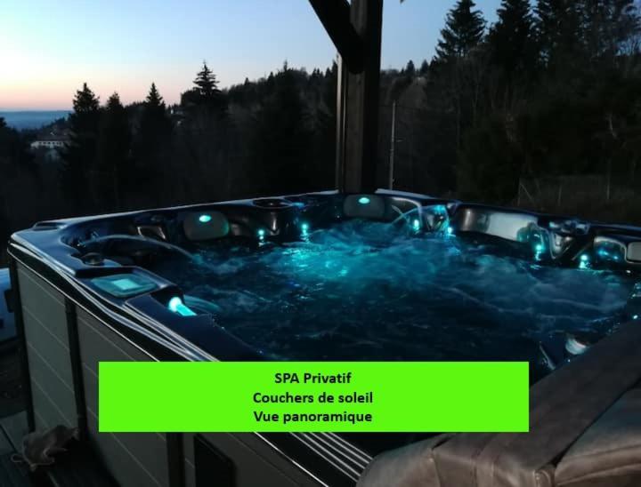 Chalet Neuf Avec Jacuzzi Privé, Vue Imprenable Sur Massif Des Vosges Belfahy